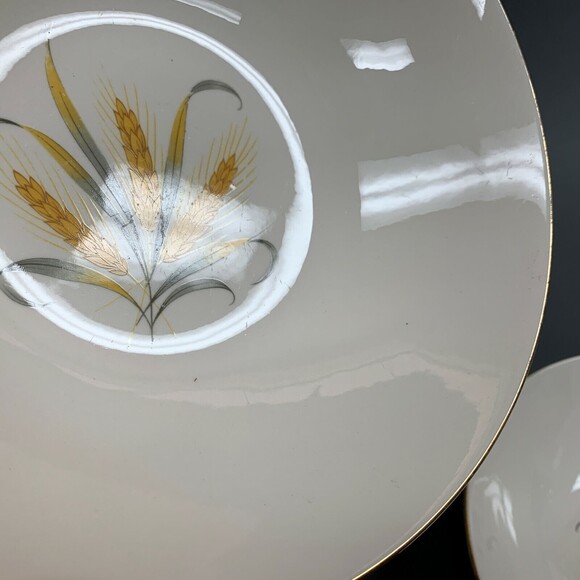 Lifetime China Co Fieldcrest Vegetable Serving Bowls Semi-Vitreous Lot of 2 - Picture 7 of 11